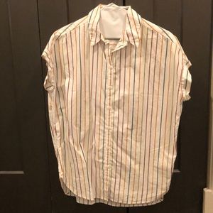 Madewell central shirt in Sadie stripe
